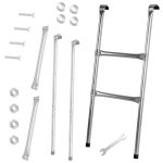 Trampoline ladder metal