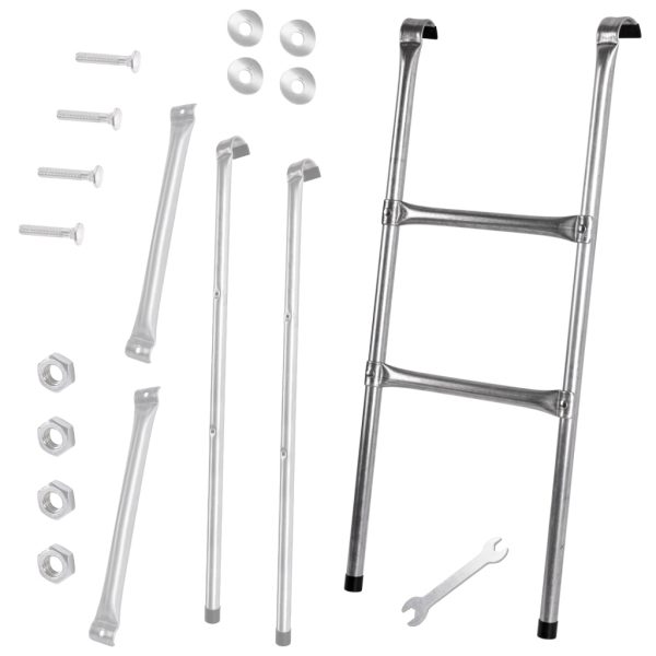 Trampoline ladder metal