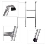 Trampoline ladder metal