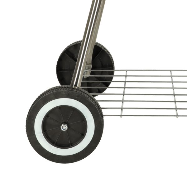 Portable charcoal grill with ventilation
