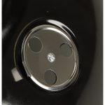 Portable charcoal grill with ventilation