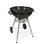 Portable charcoal grill with ventilation
