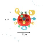 Baby teether crab sensory toy