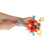 Baby teether crab sensory toy