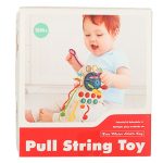 Montessori sensory toy teether blue