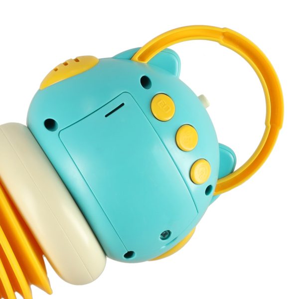 Harmony accordion for children orange owl playing LED 30cm