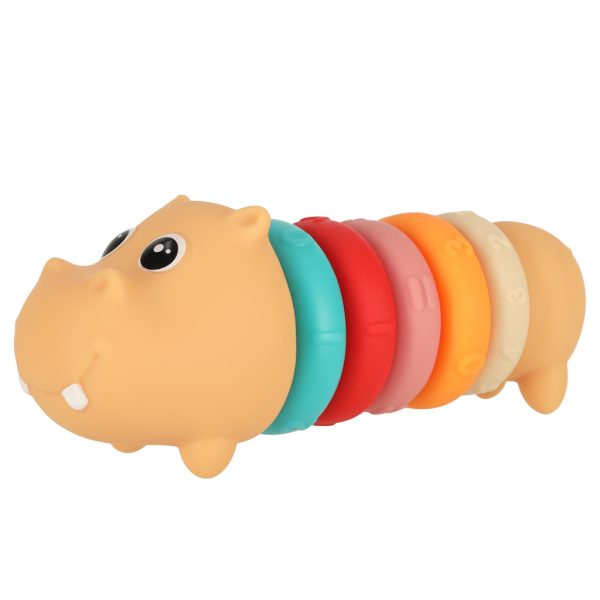 Hippo sensory blocks educational soft puzzle matching