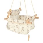 Children's swing fabric wooden hanging rainbow