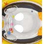 Children's swimming pontoon penguin wheel