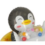 Children's swimming pontoon penguin wheel