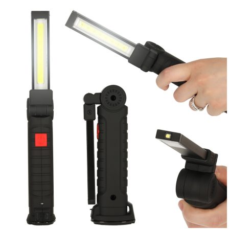 Workshop torch USB COB magnet rechargeable 1200 mAh 200 lm