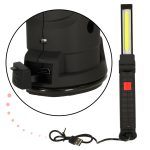 Workshop torch USB COB magnet rechargeable 1200 mAh 200 lm