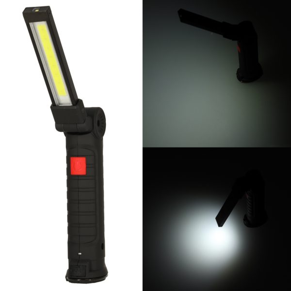 Workshop torch USB COB magnet rechargeable 1200 mAh 200 lm