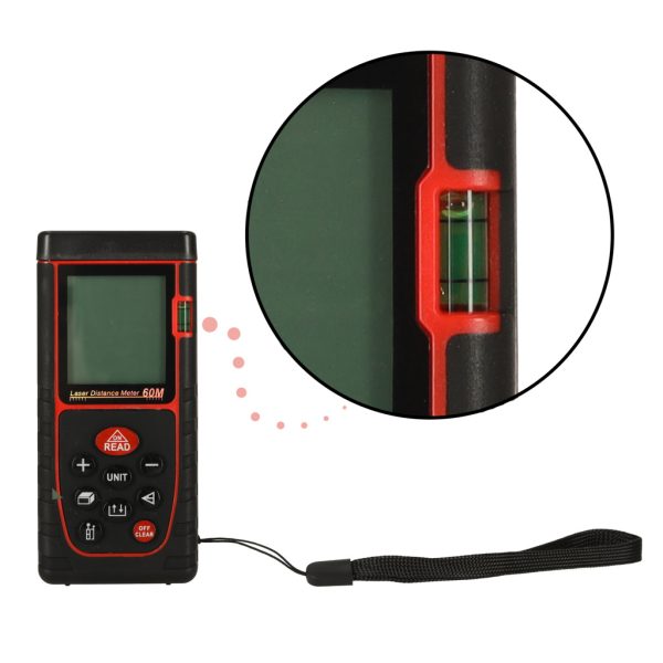 Digital laser distance meter waterproof