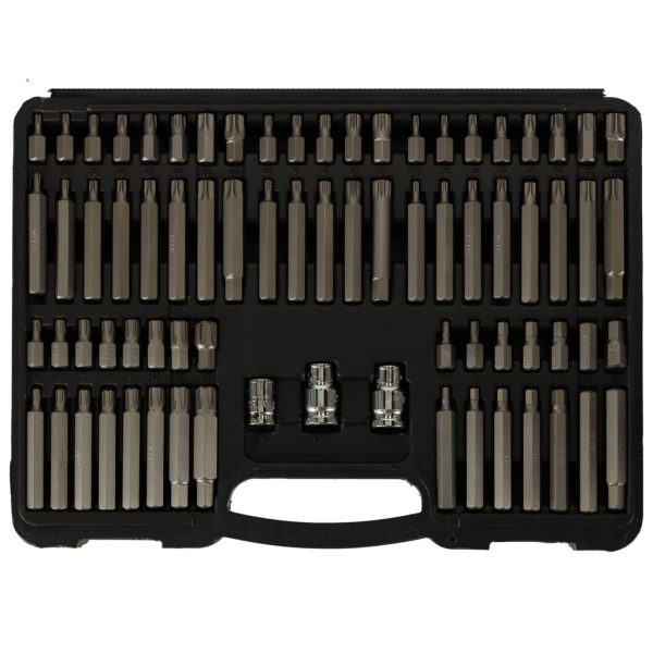 Screwdriver bit set 75el.
