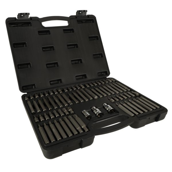 Screwdriver bit set 75el.