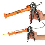 Squeeze gun for silicone cartridge masses WOKIN