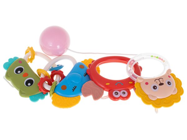 Carousel star design lullabies pink