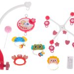 Carousel star design lullabies pink