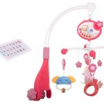 Carousel star design lullabies pink