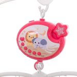 Carousel star design lullabies pink