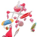 Carousel star design lullabies pink