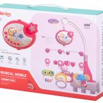 Carousel star design lullabies pink