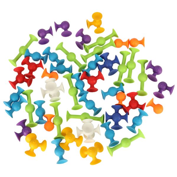 Construction blocks silicone suction cups 50