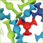 Construction blocks silicone suction cups 50