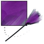 Witch witch costume 3 pieces purple