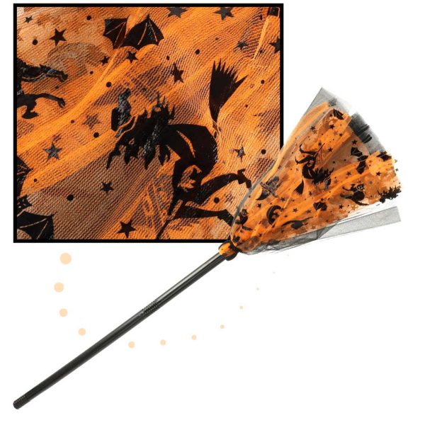 Witch witch costume 3 pieces orange