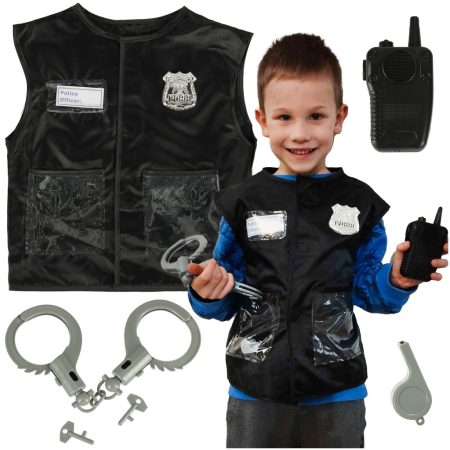 Carnival costume police officer costume set 3-8 years old