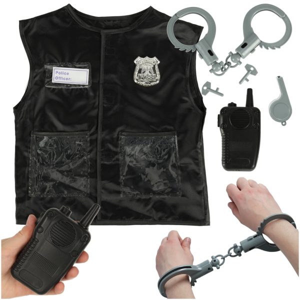 Carnival costume police officer costume set 3-8 years old