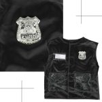 Carnival costume police officer costume set 3-8 years old