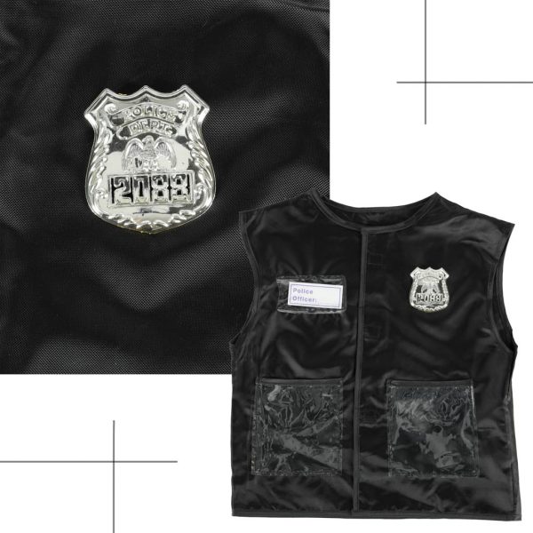 Carnival costume police officer costume set 3-8 years old