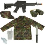 Soldier carnival costume set 3-8 years old