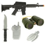 Soldier carnival costume set 3-8 years old