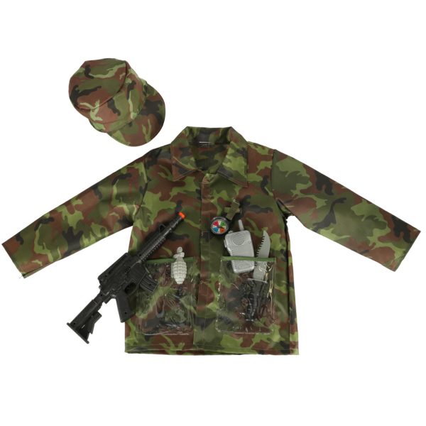 Soldier carnival costume set 3-8 years old