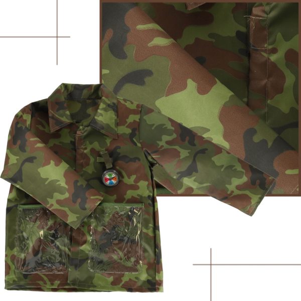 Soldier carnival costume set 3-8 years old
