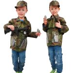 Soldier carnival costume set 3-8 years old