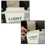 Laundry basket segregation organiser 3 compartments