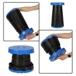 Krzeslo-skladane-rozkladany-stolek-taboret-niebieski-135330 Folding chair folding stool stool blue