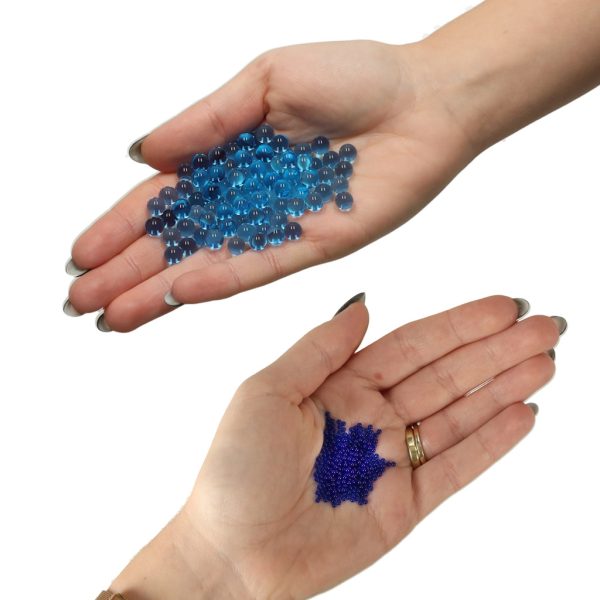 Hydrogel beads 250g blue