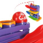 Interactive 3-in-1 ball track ball pusher