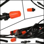 Water curtain garden sprinkler 15m