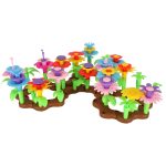 Flowers creative blocks flower garden 104 elements