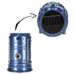 Solar camping lantern tourist lamp blue