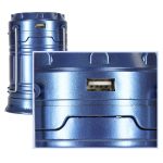 Solar camping lantern tourist lamp blue
