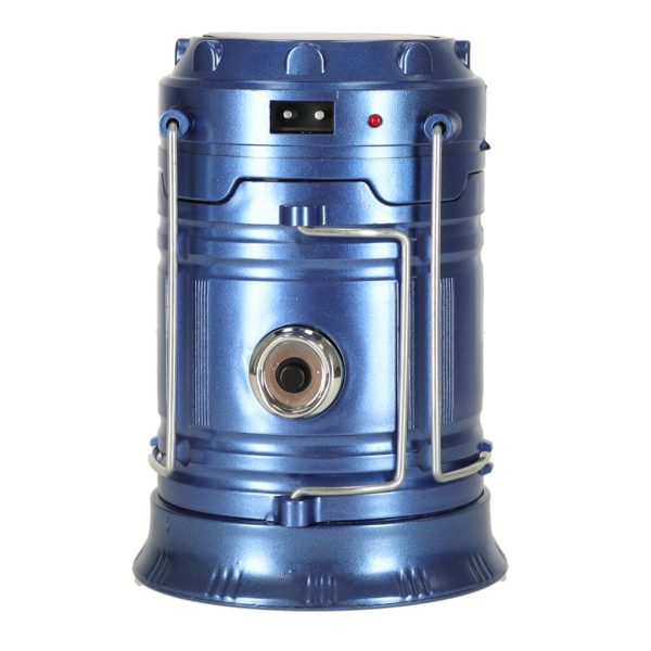 Solar camping lantern tourist lamp blue