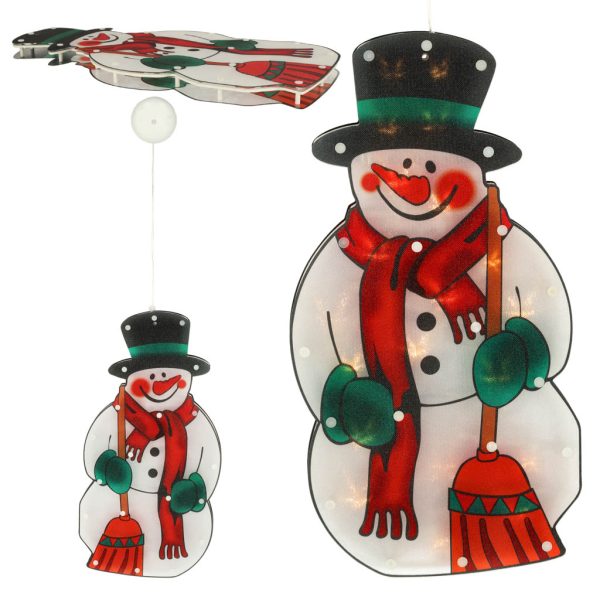 LED pendant lights Christmas decoration snowman 45cm